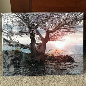 Morning Calm graphic painting (print)